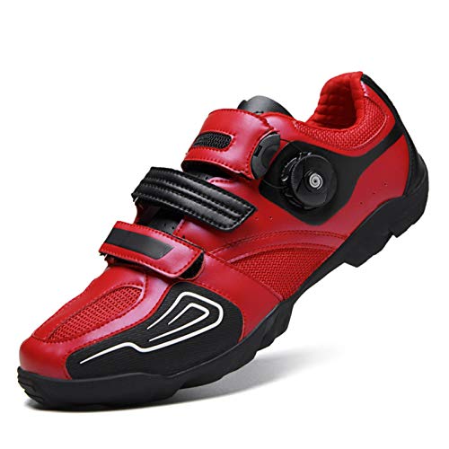 Gogodoing Zapatillas Ciclismo Carretera Hombre de Carretera Calzado de Bicicleta para hombreCalzado para Bicicleta Ligero y Resistente Zapatillas Bicicleta de montaña