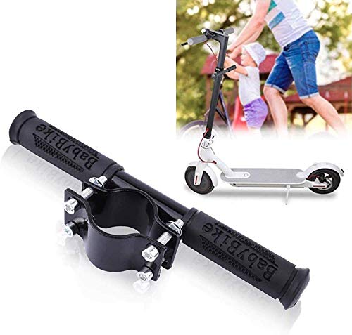 Goldmiky Scooter Manillar para niños Barra de Agarre Ajustable Holder Seguro Kids Barandilla para Xiaomi M365 Scooter (Negro) …
