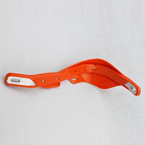 GOOFIT reemplazo paramanos Moto Enduro 28mm Universal Aluminio Acerbis Motocross Protecciones reemplazo para Pit Bike ATV Quad Scooter OffRoad Ciclomotor Naranja