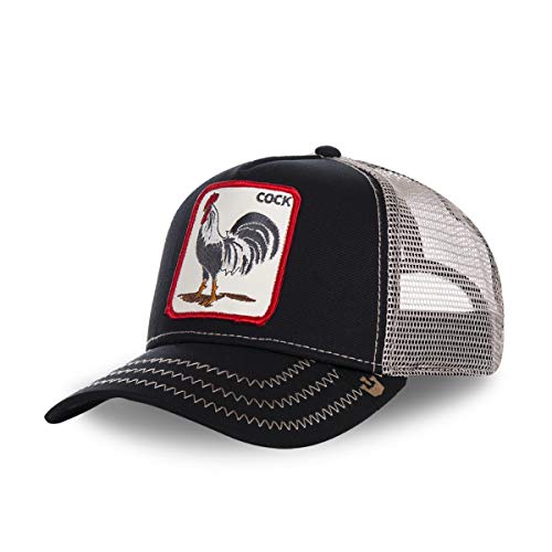 Goorin Bros – Gorra con gallo de camionero, en color negro para hombre/mujer negro Talla única