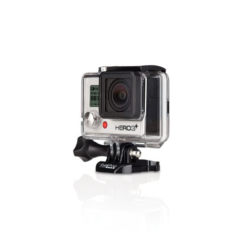 GoPro HERO 3+ Silver Edition - Videocámara deportiva de 10 Mp (vídeo Full HD, estabilizador, WiFi)