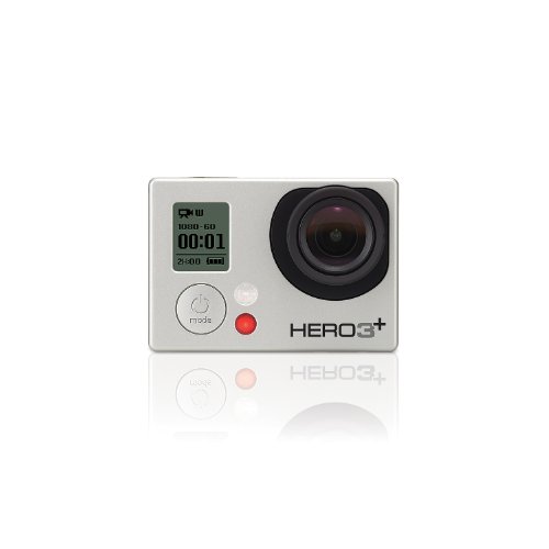 GoPro HERO 3+ Silver Edition - Videocámara deportiva de 10 Mp (vídeo Full HD, estabilizador, WiFi)