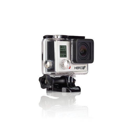 GoPro HERO 3+ Silver Edition - Videocámara deportiva de 10 Mp (vídeo Full HD, estabilizador, WiFi)