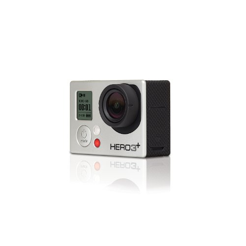 GoPro HERO 3+ Silver Edition - Videocámara deportiva de 10 Mp (vídeo Full HD, estabilizador, WiFi)