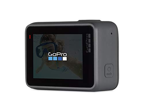 Gopro Hero7 Silver - Cámara de Acción, Sumergible Hasta 10M, Pantalla Táctil, Vídeo 4K Hd, Fotos de 10 Mp, Color Gris