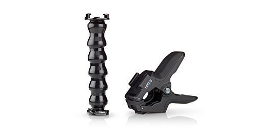 GoPro Jaws: Flex Clamp - Soporte para videocámaras GoPro Hero, negro