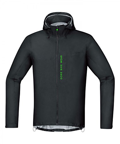 Gore Bike Wear Chaqueta MTB para Hombre, Gore-Tex Active, Power Trail Jacket, Talla M, Negro/Marrón, JGPOTR