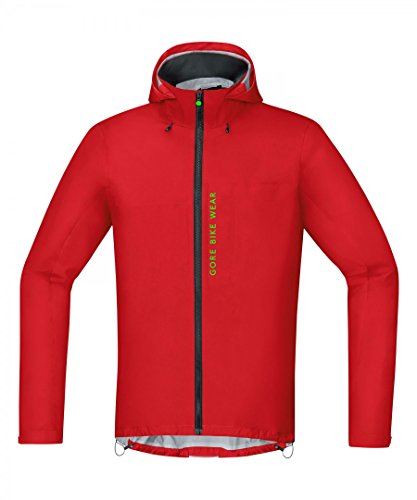 Gore Bike Wear Chaqueta MTB para Hombre, Gore-Tex Active, Power Trail Jacket, Talla M, Negro/Marrón, JGPOTR