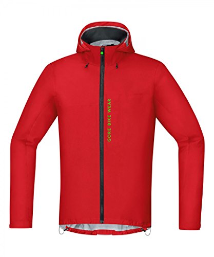 Gore Bike Wear Chaqueta MTB para Hombre, Gore-Tex Active, Power Trail Jacket, Talla M, Negro/Marrón, JGPOTR