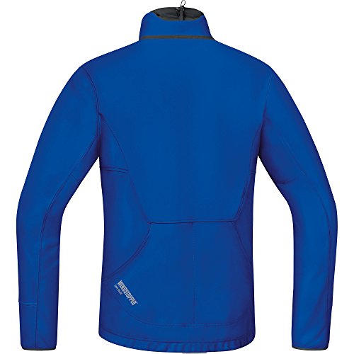 Gore Bike Wear Power Trail Windstopper Soft Shell Thermo JWPOWT600003 - Chaqueta para Hombre, Color Azul, Talla S