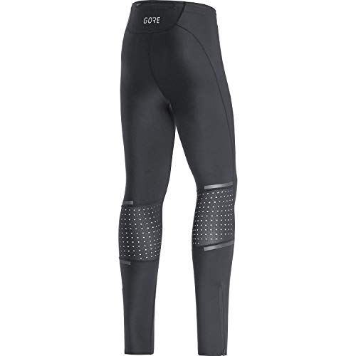 GORE WEAR Mallas de running Impulse para hombre, XXL, Negro