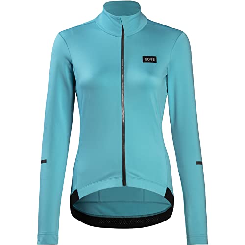 GORE WEAR Progress Thermo Jersey para mujer, Tejidos Seleccionados GORE , 36, Scuba Blue (Azul turquesa)