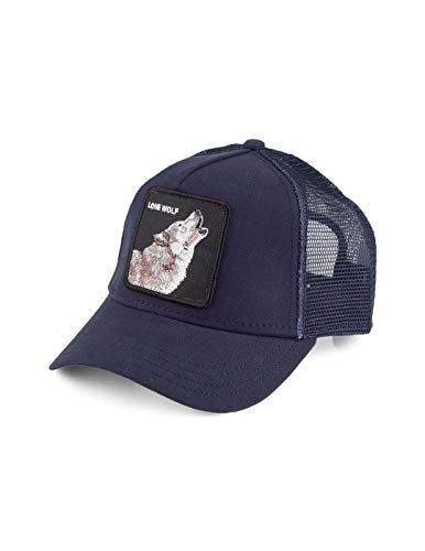 Gorra Trucker Lone Wolf de Goorin Bros. - Azul Marino - Ajustable