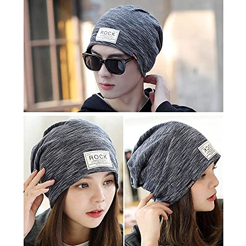 Gorro Antirradiación, Gorro de Protección EMF de Fibra Plateada, Gorro de Protección RF/Microondas, Protege El Cuerpo de Las Lesiones por Radiación,Grey-OneSize