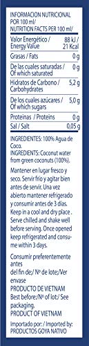 Goya Agua de Coco, 6 Unidades x 1L, 6000 L