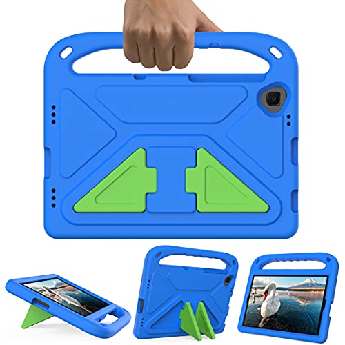 GOZOPO Niños Funda para Lenovo Tab M10 FHD Plus 10,3 Pulgadas (TB-X606F/TB-X606X), Soporte Función con asa a Prueba de Golpes Funda - Azul