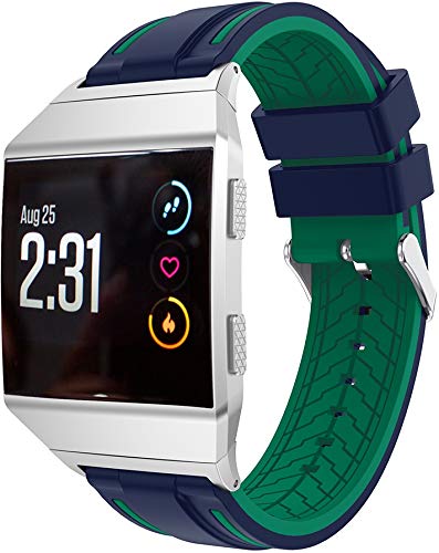 Gransho Correa de Reloj Compatible con Fitbit Ionic, Silicona Banda de Reemplazo Pulsera (Pattern 3)