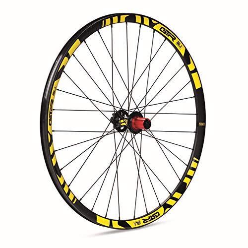 GTR GTR-SL Rueda trasera para MTB, unisex adulto, amarillo, 29" x 20 mm