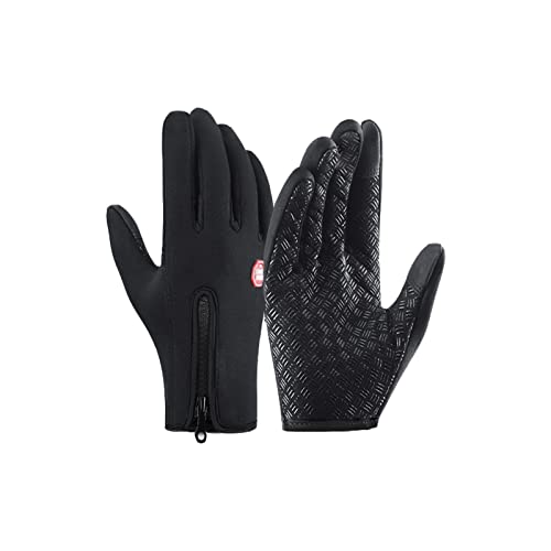 Guantes De Invierno, Guantes De Ciclismo, Guantes De Pantalla TáCtil, Guantes De Abrigo, Cortavientos, Impermeables Y Antideslizantes, Muy Adecuados para Andar En Bicicleta, Correr, Esquiar