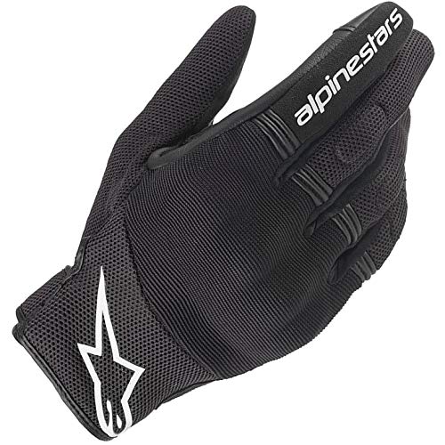 Guantes de Moto Alpinestars Copper Guantes Negro Blanco, Negro/Blanco, 356842012-3XL