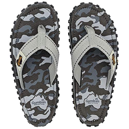 Gumbies Original, Gris (Grey Camouflage), 39 EU Étroit