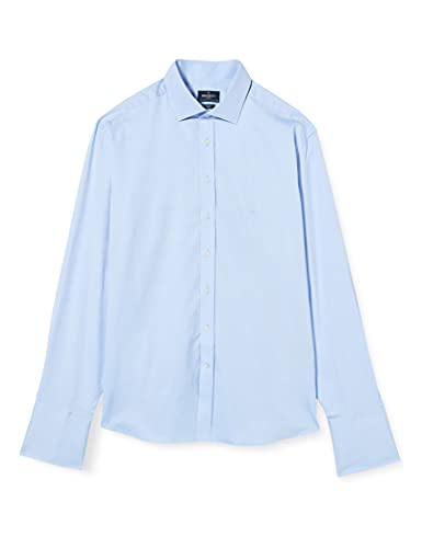 Hackett London Pinpoint DC Camisa, 513sky, 52 para Hombre