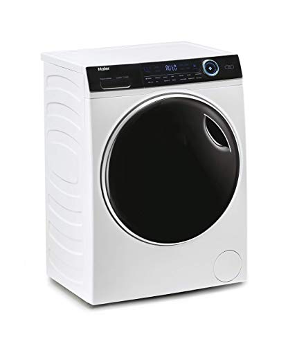 Haier I-Pro Series 7 HWD120-B14979 - Lavadora secadora, 12KG + 8KG de secado, Función Vapor I-Refresh y Antimanchas, Motor Direct Motion, Tecnología Antibacterias, 1400 RPM, 14 Programas, Clase AE