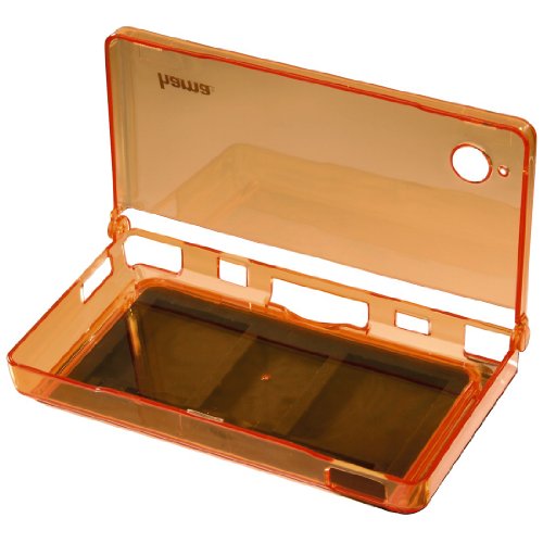 Hama Crystal Case for Nintendo DSi, transparent-orange - cajas de video juegos y accesorios (transparent-orange, Naranja)