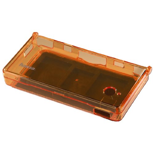 Hama Crystal Case for Nintendo DSi, transparent-orange - cajas de video juegos y accesorios (transparent-orange, Naranja)