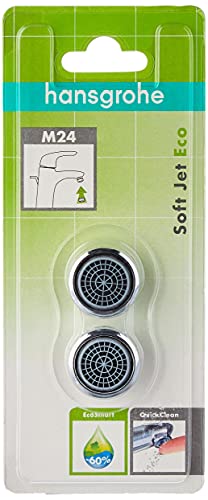 Hansgrohe 13958002 - Reguladores de agua para lavabo (2 unidades)