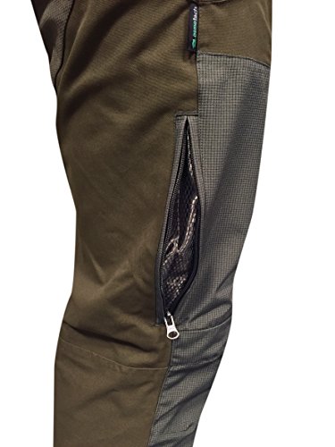 HART Armotion-T EVO Pantalón de Caza, Hombre, Verde, 42