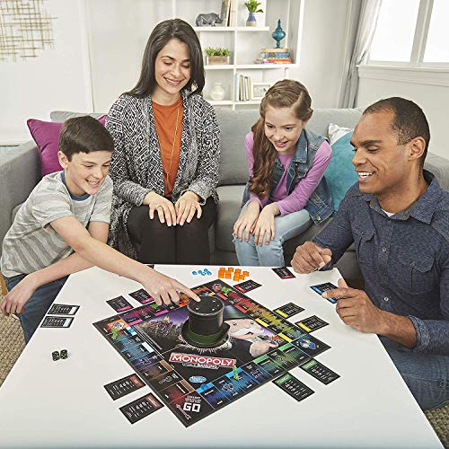 Hasbro Gaming- Monopoly Voice Banking Electrónico Juego de mesa familiar para edades de 8 y más, Idioma Inglés, Multicolor (E4816) , color/modelo surtido