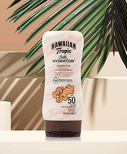 HAWAIIAN Tropic Silk Hydration Moisturisation Spf 50 Cuidado Solar - 1 Ud/ Ml, Crema, 180 Mililitro