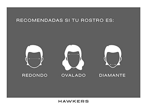 HAWKERS · Gafas de sol ONE para hombre y mujer · DIAMOND BLACK · SKY