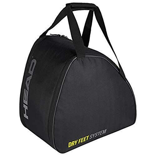 Head Bootbag Bolsa para esquí, Unisex Adultos, Negro/Amarillo, Talla única