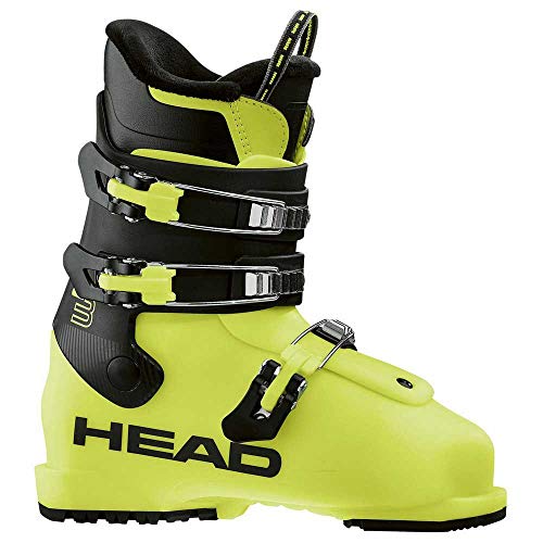 Head Z 3 - Botas de esquí para niños (23 unidades), color amarillo y negro