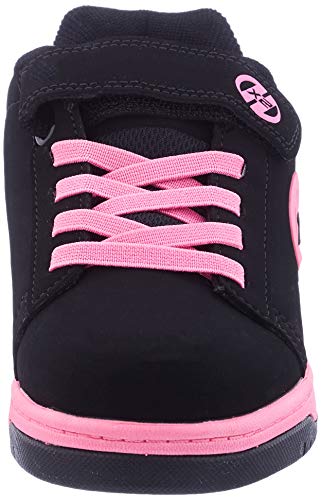 Heelys Dual Up, Zapatillas para niñas, Negro (Black/Pink), 32 EU