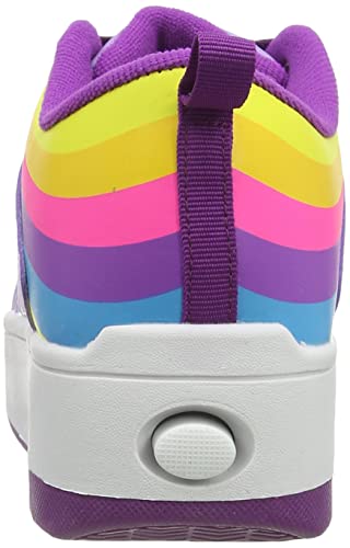 Heelys Pop Strive, Zapatillas, Lila Rainbow Unicorn, 34 EU