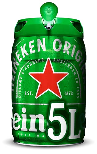 Heineken Cerveza Barril, 2 x 5L