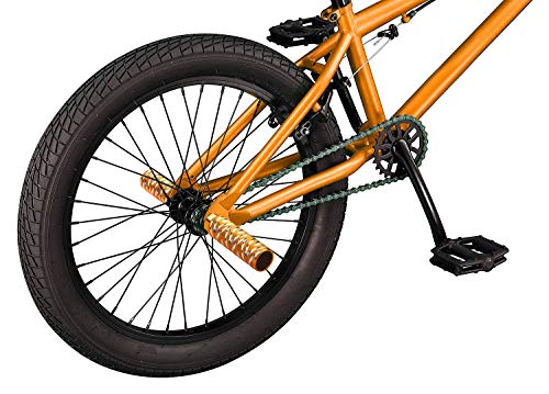 Helaryfreemear - clavijas para pedales BMX antideslizantes de aleación de aluminio, 2 unidades, dorado, 2