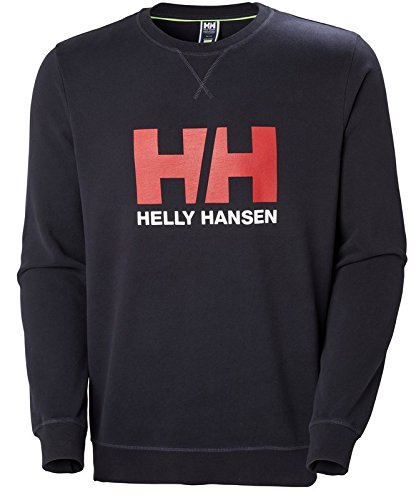 Helly Hansen HH Logo Crew Sudadera, Azul Navy, XL para Hombre