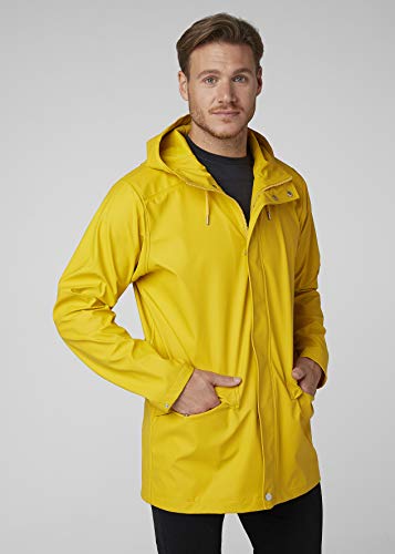 Helly Hansen Moss Outdoor Impermeable Chaqueta De Invierno, Hombre, Amarillo Esencial, S