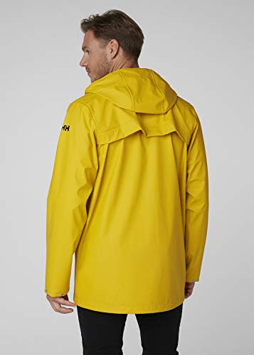 Helly Hansen Moss Outdoor Impermeable Chaqueta De Invierno, Hombre, Amarillo Esencial, S