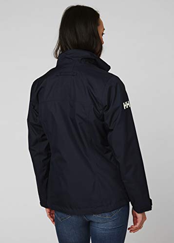 Helly Hansen W Crew Midlayer Jacket Chaqueta Impermeable, Mujer, Navy, L