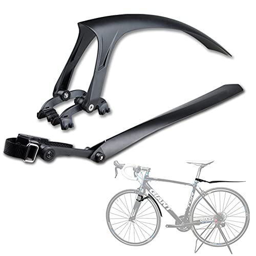 HIMABeauty Guardabarros de Bicicleta Montaña, 20-24 Pulgadas Guardabarros de Bicicleta, Protege contra Salpicaduras y Suciedad, para un Montaje Fácil y Rápido