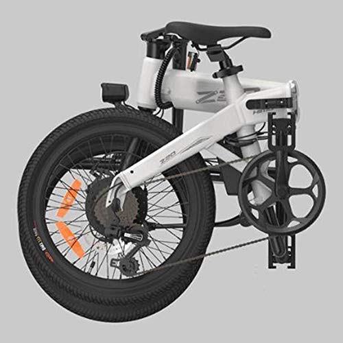 HIMO Z20 Bicicleta eléctrica Plegable para Adultos, Bici eléctrica de montaña de 20" para desplazamientos Diarios, batería 10 Ah, Engranajes de transmisión de 6 velocidades