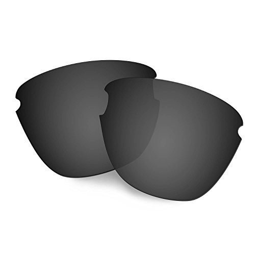 HKUCO Mens Replacement Lenses For Oakley Frogskins Lite Sunglasses Black Polarized