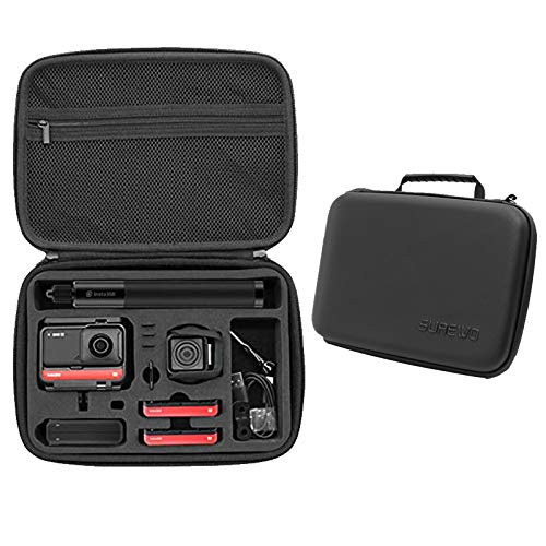 Honbobo Bolsa para Insta360 One R All Edition, Estuche de transporte Bolsa de almacenamiento Accesorios para Insta360 One R All Edition