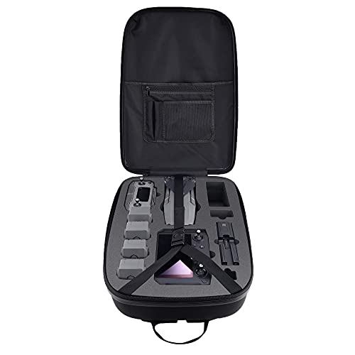 Honbobo Mochila para dji Mavic 2 Pro, Mavic 2 Pro/Zoom Drone y Accesorios Bag Bolsa de cáscara Dura Bolsa de Almacenamiento Estuche de Transporte Impermeable (Dark Gray)