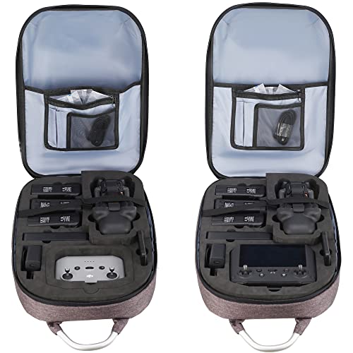 Honbobo Mochila para dji Mavic 3, Bolsa de Almacenamiento Estuche de Transporte Bolsa de cáscara Dura Accesorios para dji Mavic 3